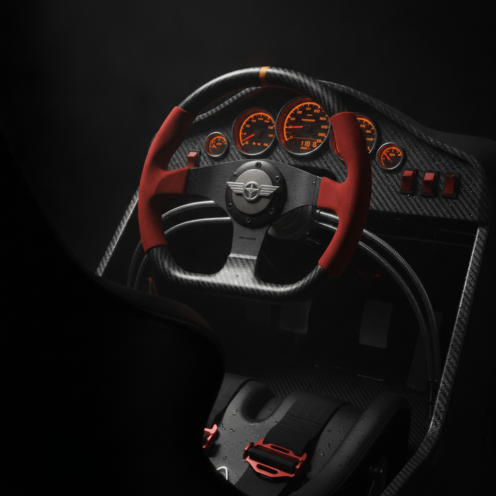 Cockpit do kart